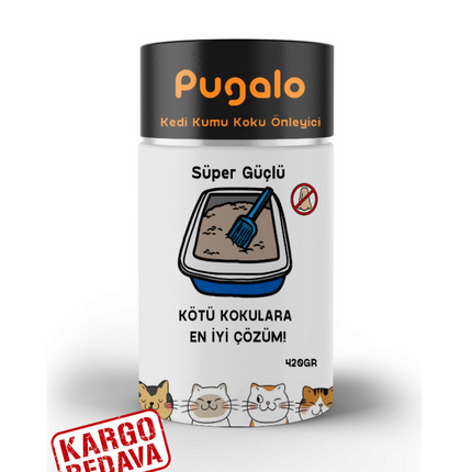 Pugalo Aktif Karbonlu Kedi Kumu Koku Giderici