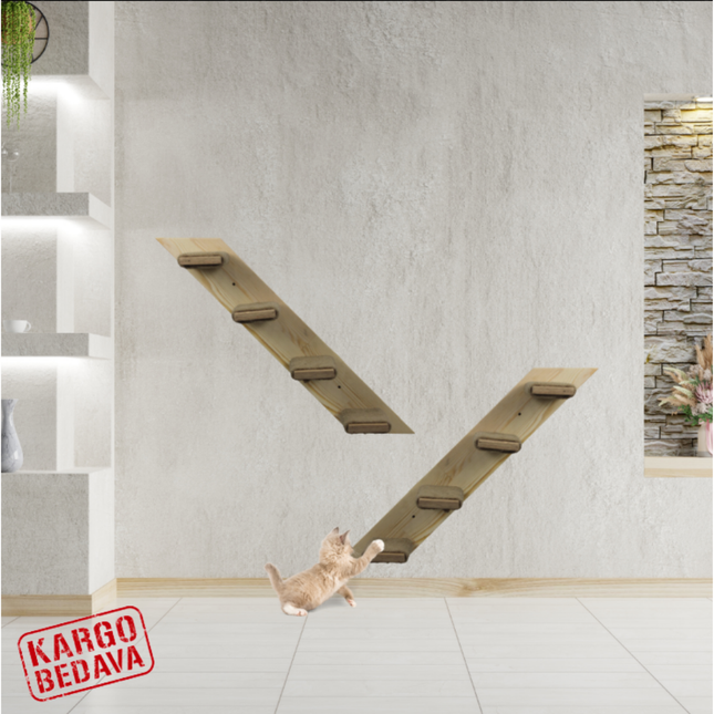 Duvar Merdiven Sağ - Sol (2 Adet)