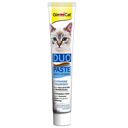 GimCat Multi - Vitamin Duo Paste Ton Balıklı Kedi Macunu 50 Gr