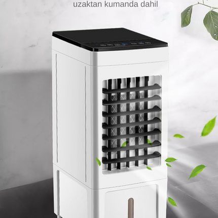 RAIKOU Uzaktan kumandalı Taşınabilir Salon Tipi Klima Su Soğutma  M232H01-Beyaz