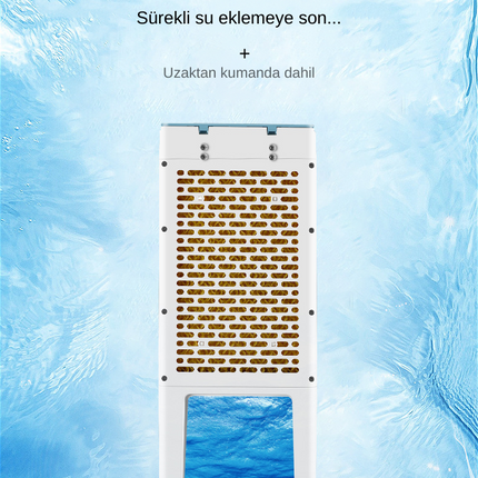 RAIKOU Uzaktan kumandalı Taşınabilir Salon Tipi Klima Su Soğutma  M232H01-Beyaz