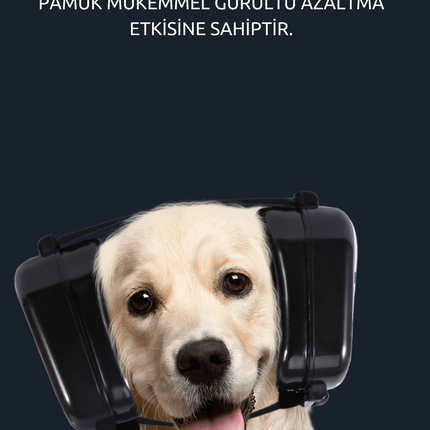 Köpekler için gürültü azaltıcı kulaklık